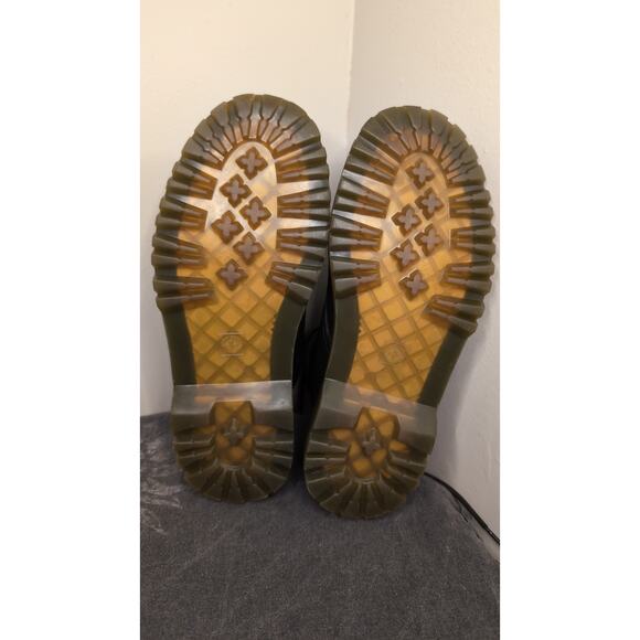 Dr Martens Luana black matte lace up combat boots - Picture 8 of 11